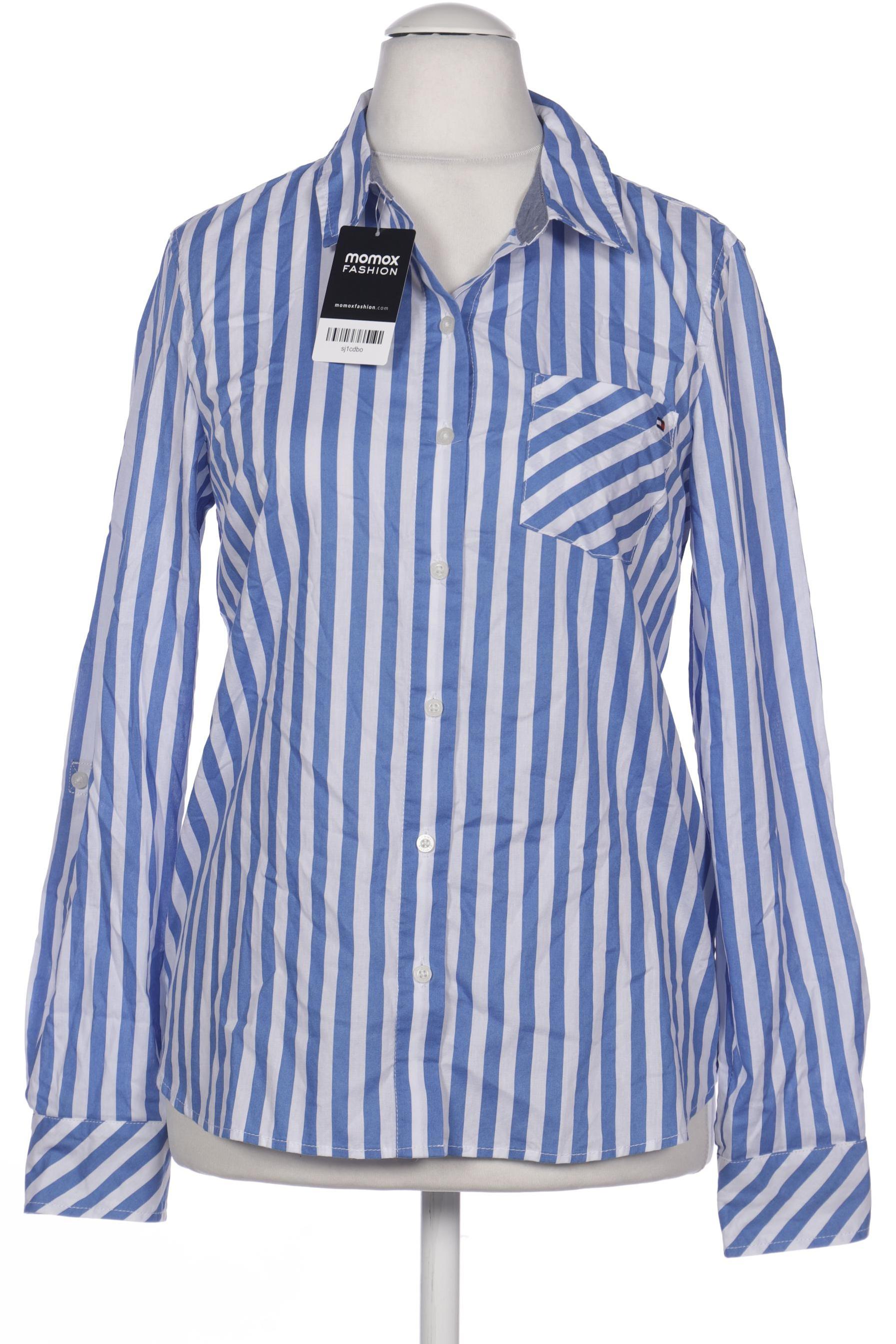 

Tommy Hilfiger Damen Bluse, blau, Gr. 36