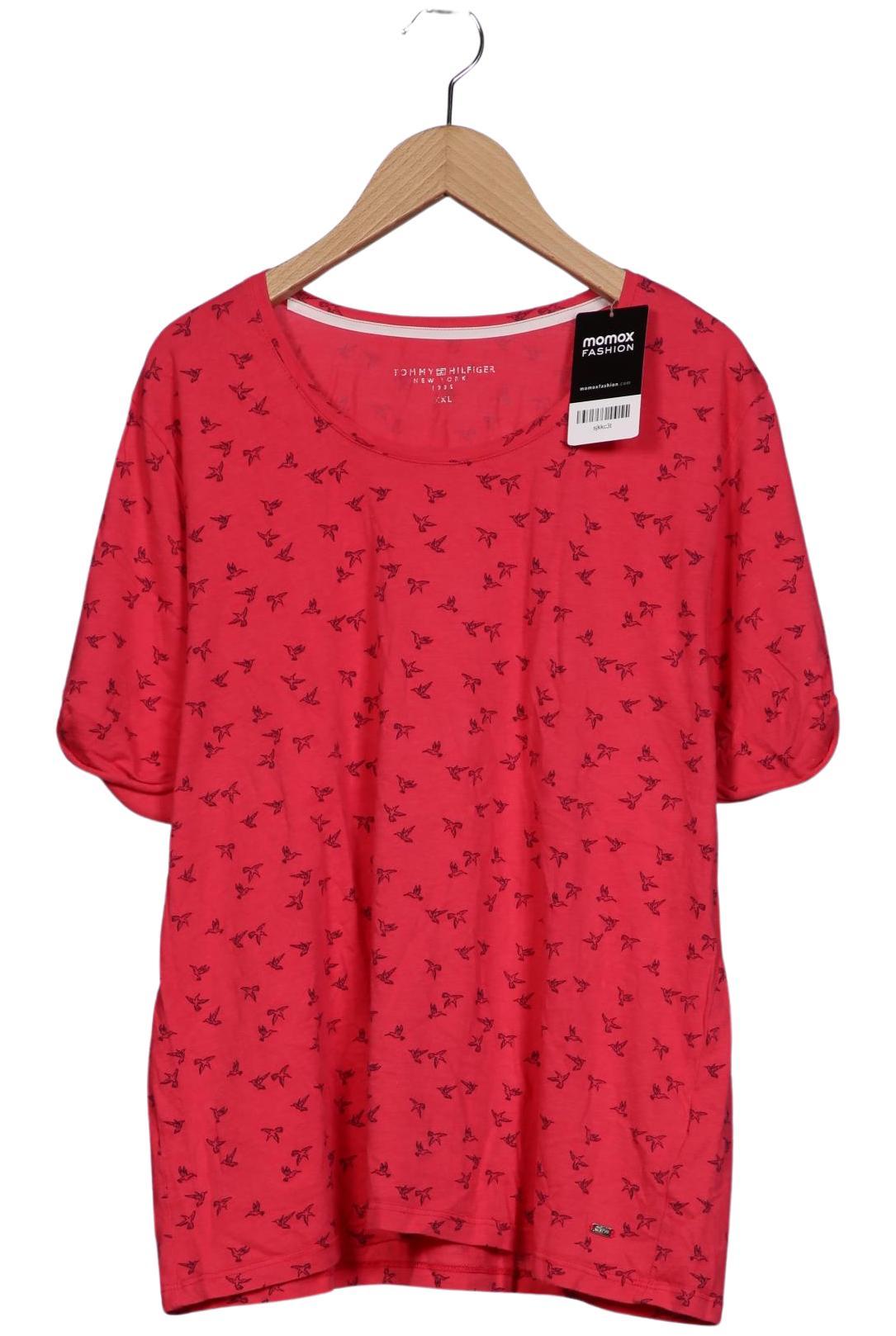 

Tommy Hilfiger Damen T-Shirt, rot, Gr. 46