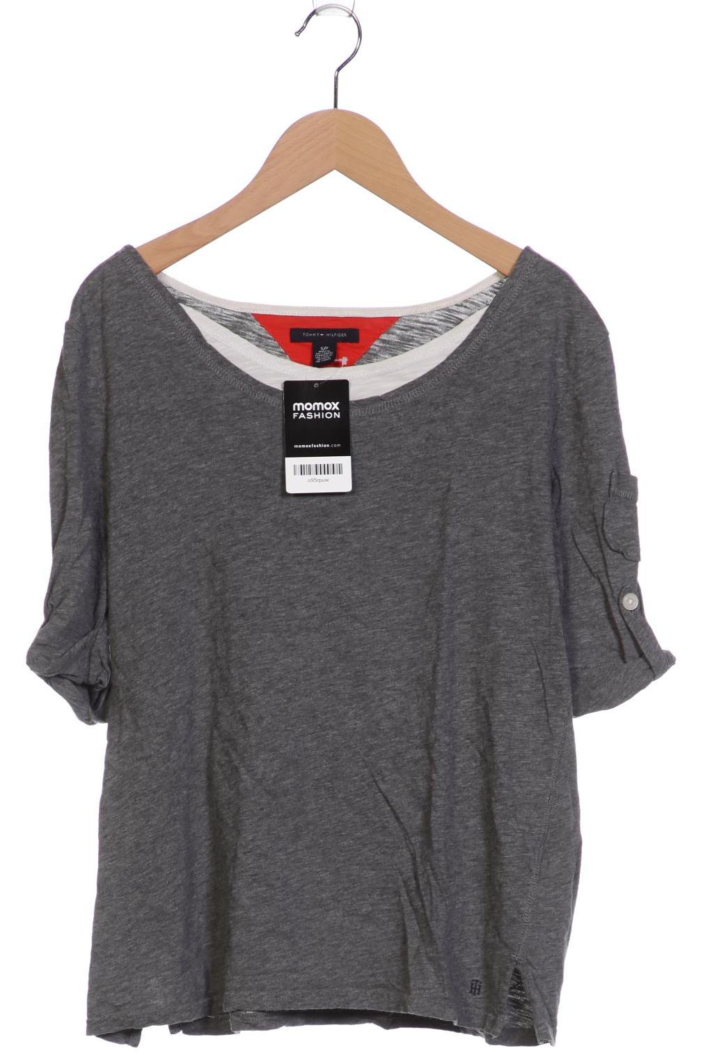 

Tommy Hilfiger Damen Langarmshirt, grau, Gr. 36