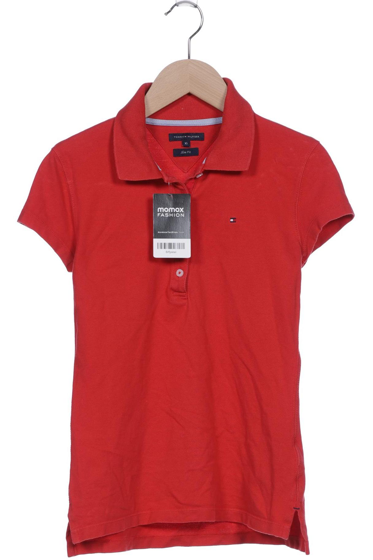 

Tommy Hilfiger Damen Poloshirt, rot, Gr. 34