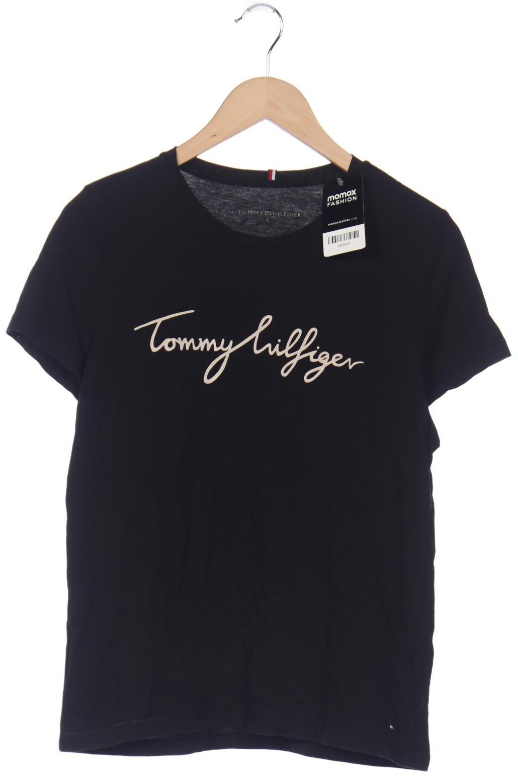

Tommy Hilfiger Damen T-Shirt, schwarz, Gr. 42