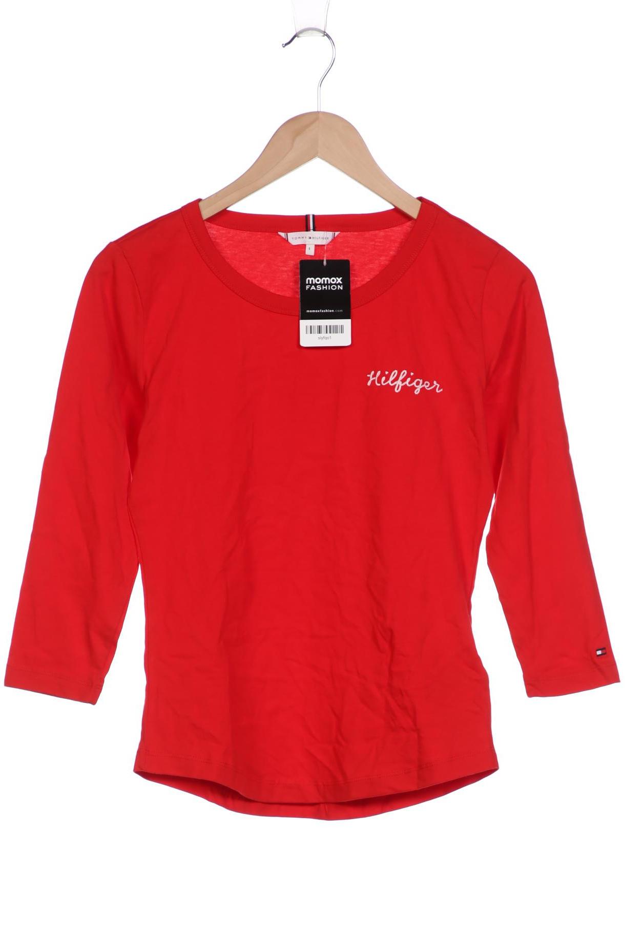 

Tommy Hilfiger Damen Langarmshirt, rot, Gr. 36