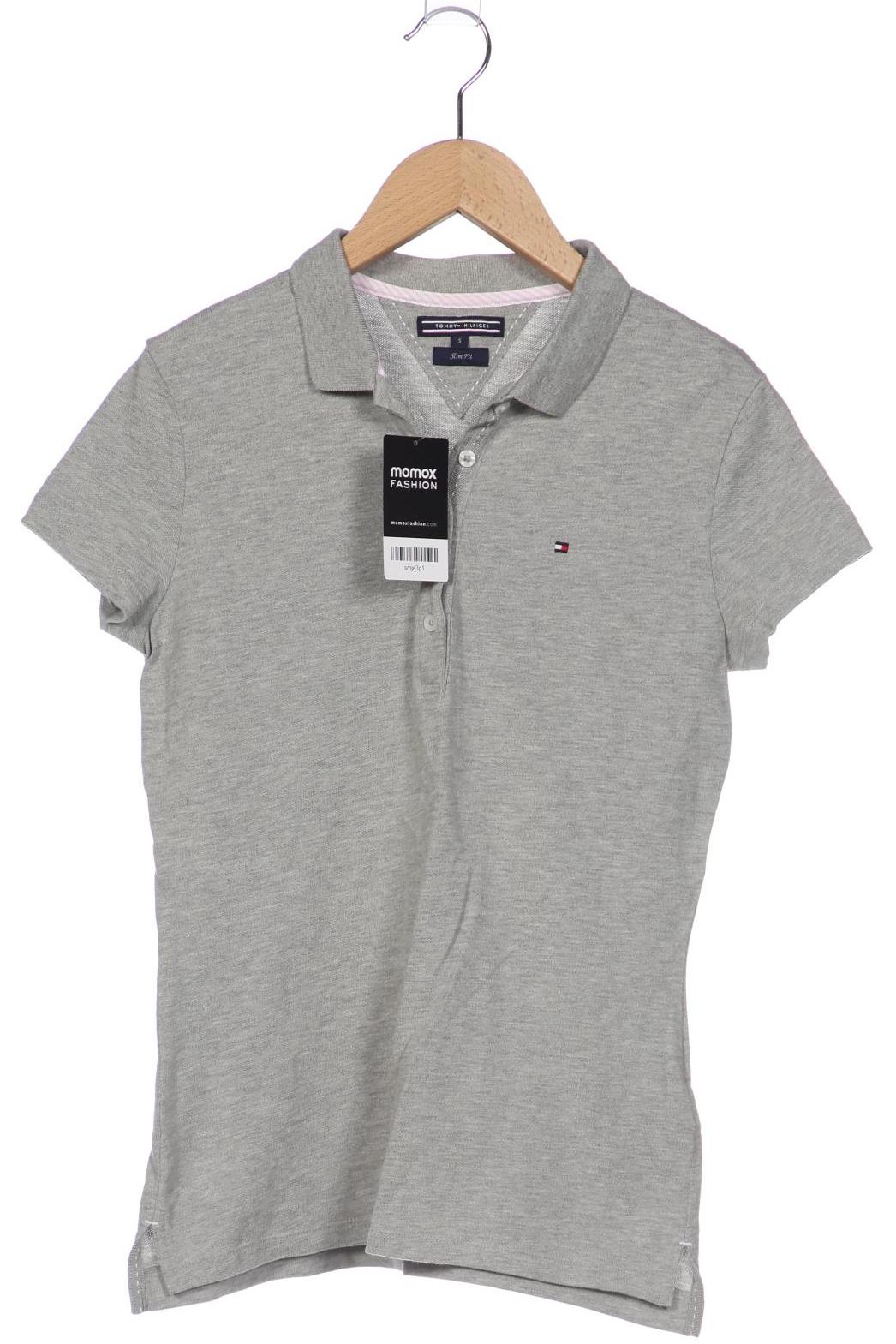 

Tommy Hilfiger Damen Poloshirt, grau, Gr. 36