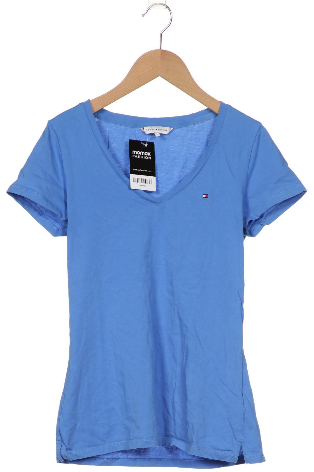 

Tommy Hilfiger Damen T-Shirt, blau, Gr. 38