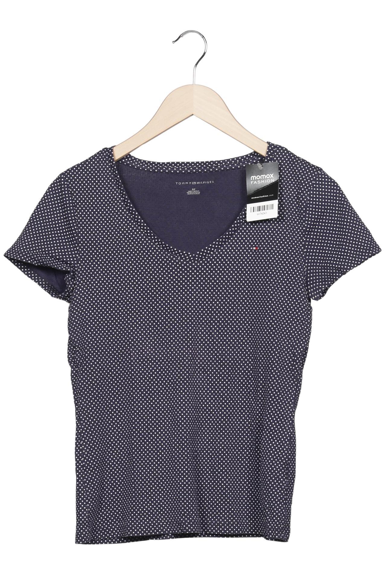 

Tommy Hilfiger Damen T-Shirt, marineblau, Gr. 36