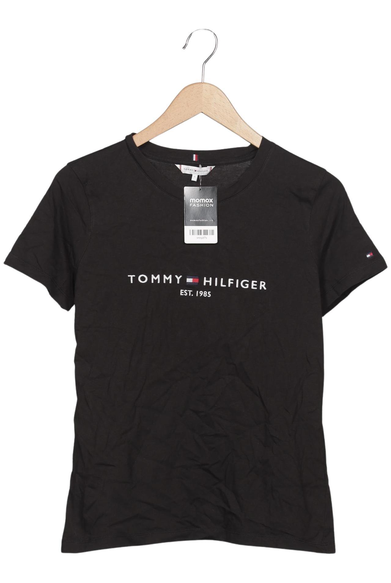 

Tommy Hilfiger Damen T-Shirt, schwarz, Gr. 36