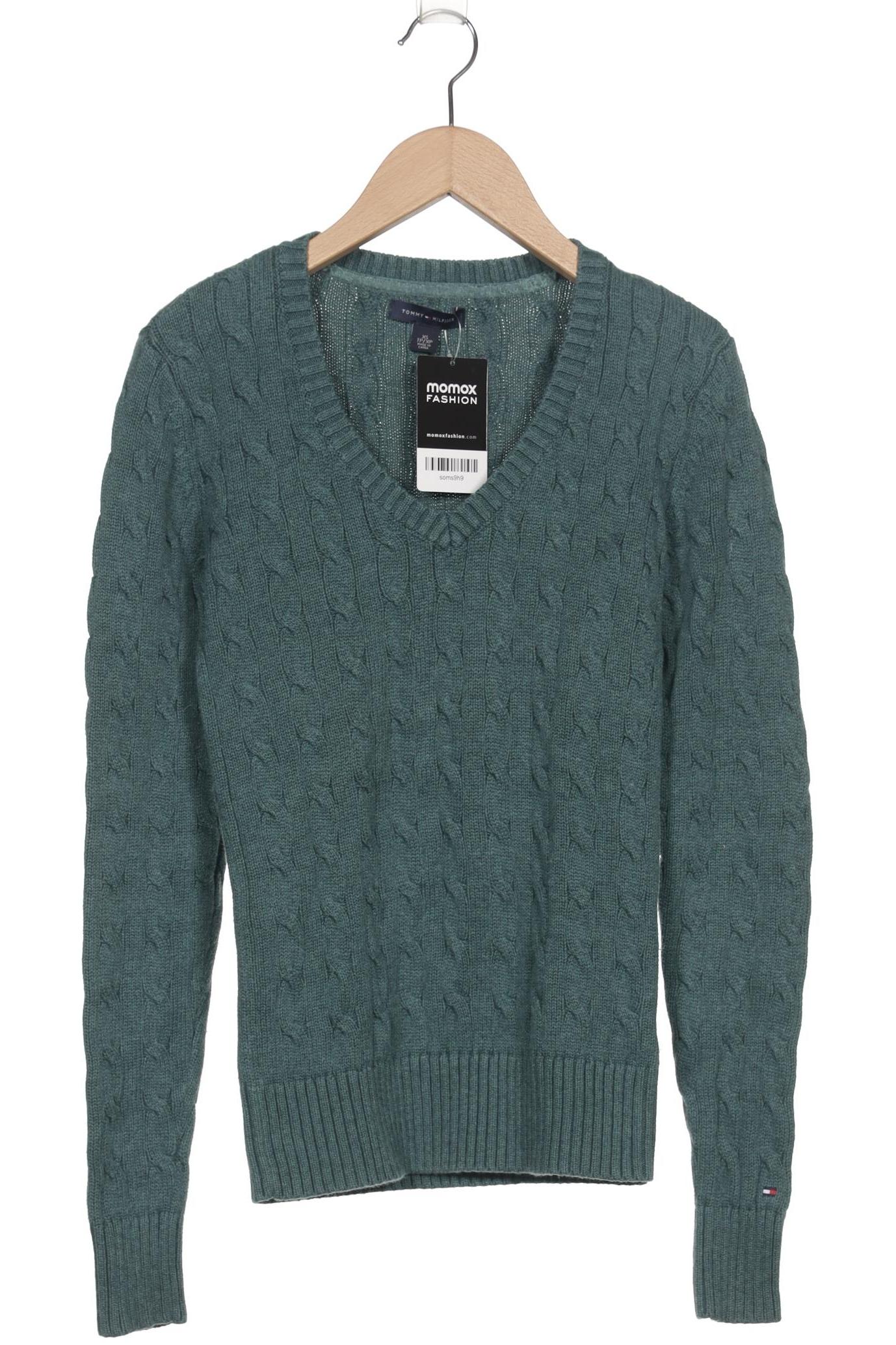 

Tommy Hilfiger Damen Pullover, grün, Gr. 34