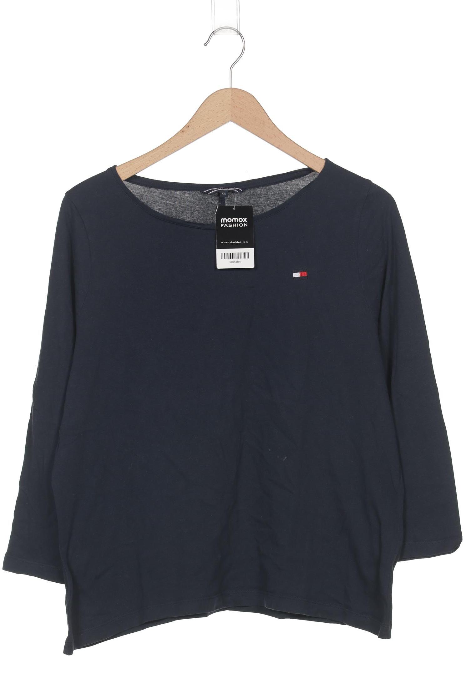 

Tommy Hilfiger Damen Langarmshirt, marineblau, Gr. 46