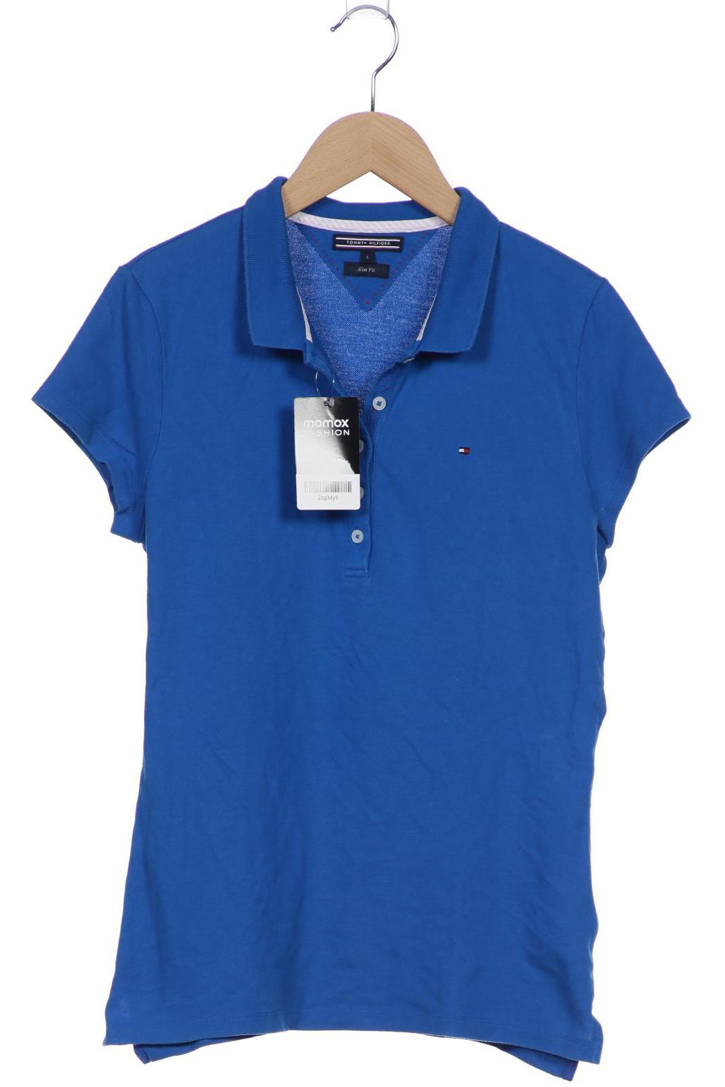 

Tommy Hilfiger Damen Poloshirt, blau, Gr. 42