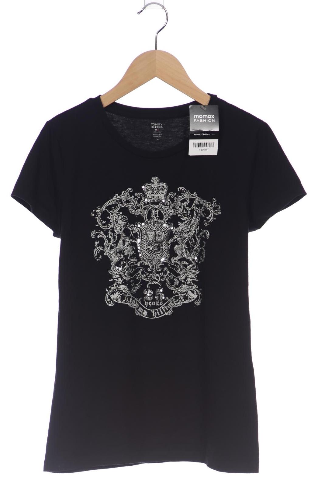 

Tommy Hilfiger Damen T-Shirt, schwarz, Gr. 38