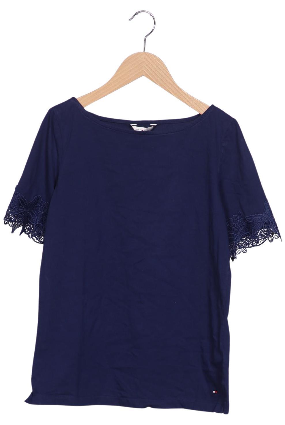 

Tommy Hilfiger Damen T-Shirt, marineblau, Gr. 36