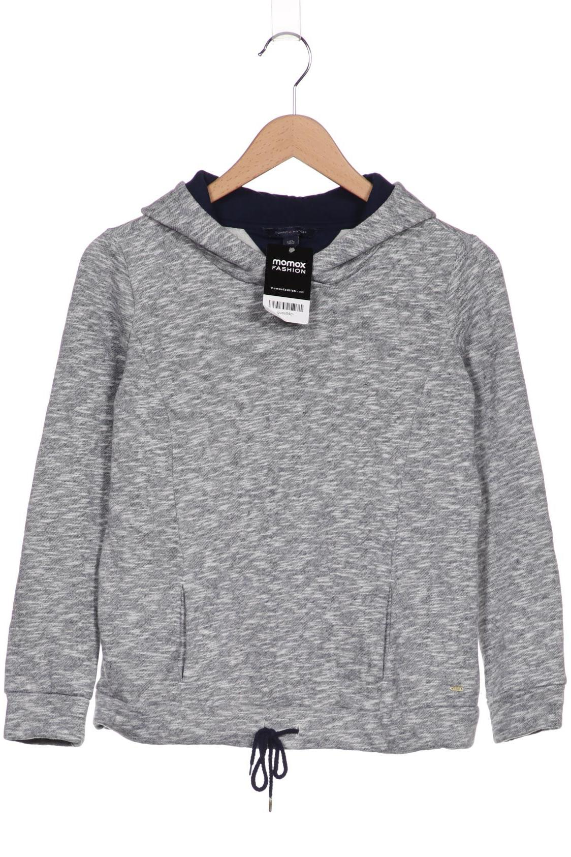 

Tommy Hilfiger Damen Kapuzenpullover, grau, Gr. 34