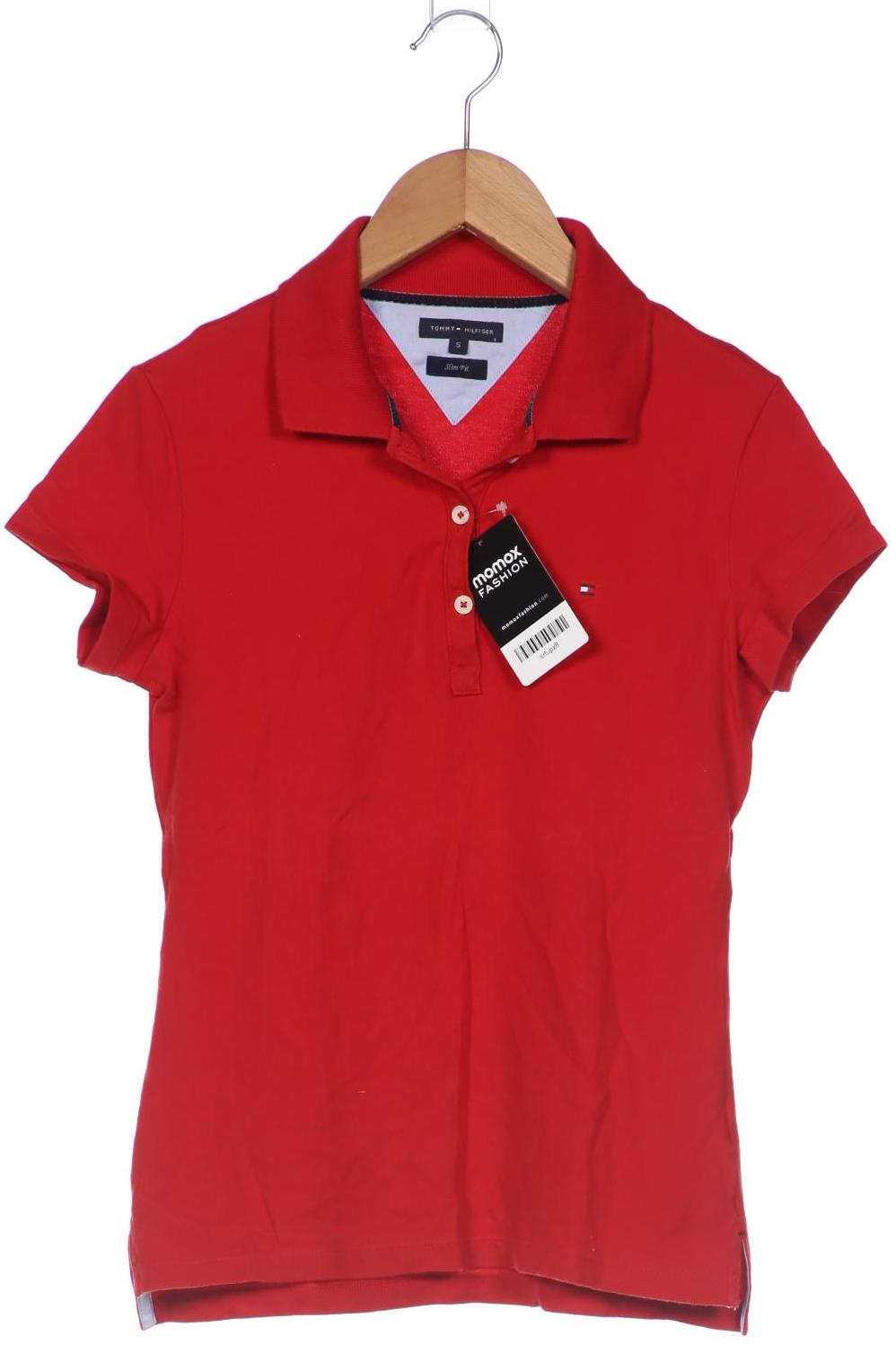

Tommy Hilfiger Damen Poloshirt, rot, Gr. 36