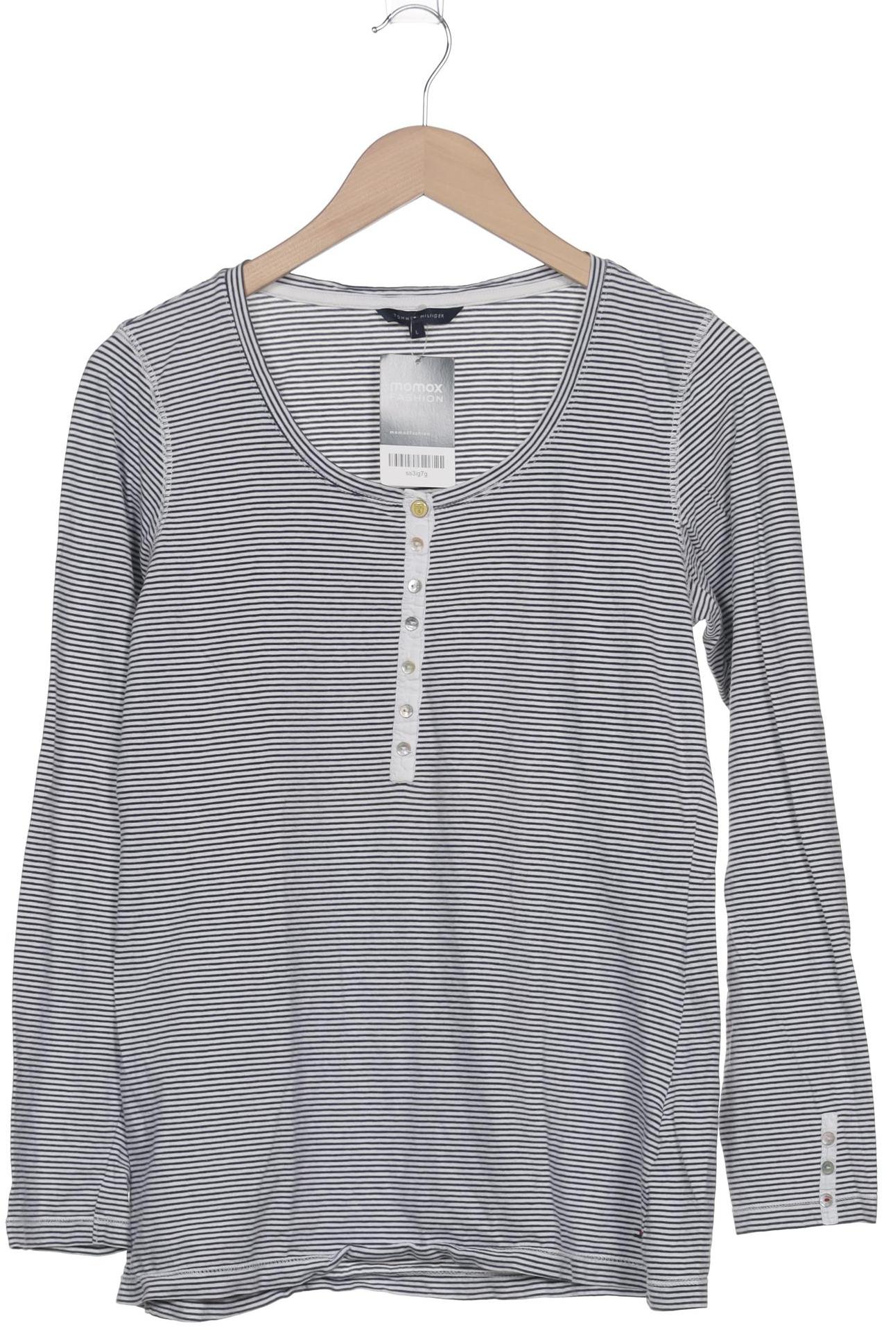 

Tommy Hilfiger Damen Langarmshirt, weiß, Gr. 42