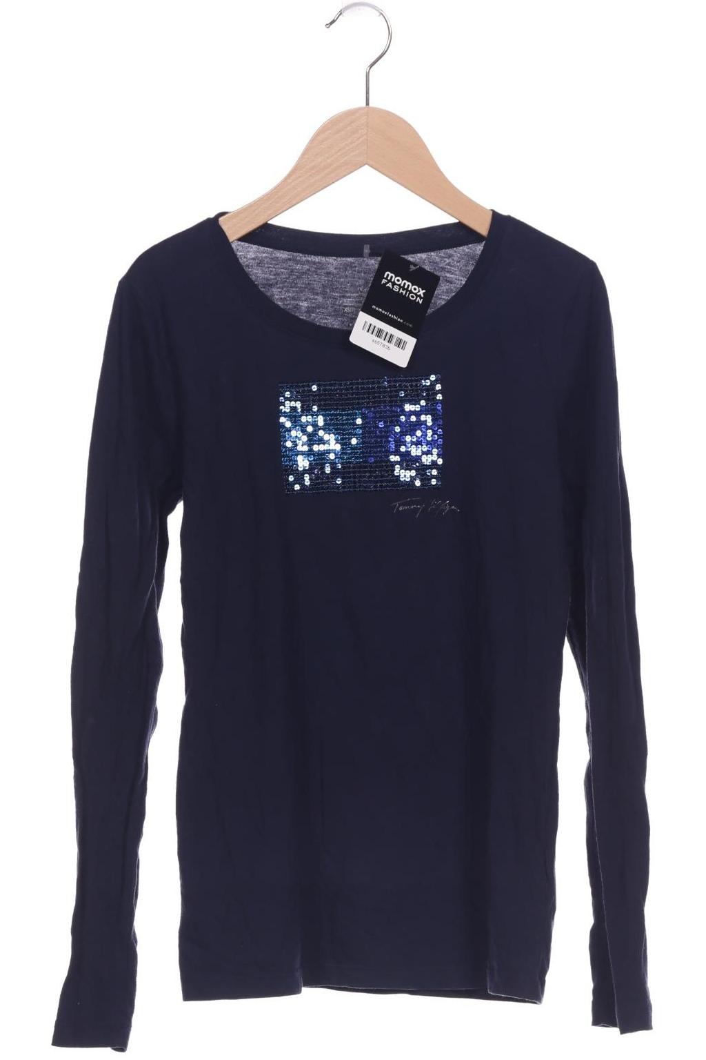 

Tommy Hilfiger Damen Langarmshirt, marineblau, Gr. 34