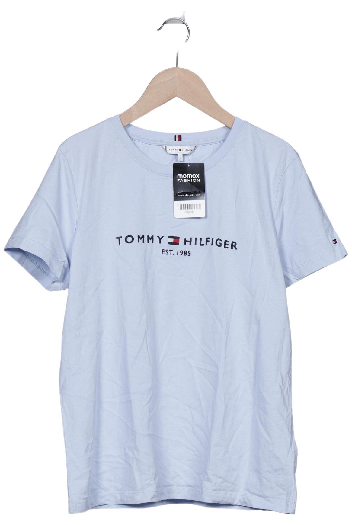 

Tommy Hilfiger Damen T-Shirt, hellblau, Gr. 42