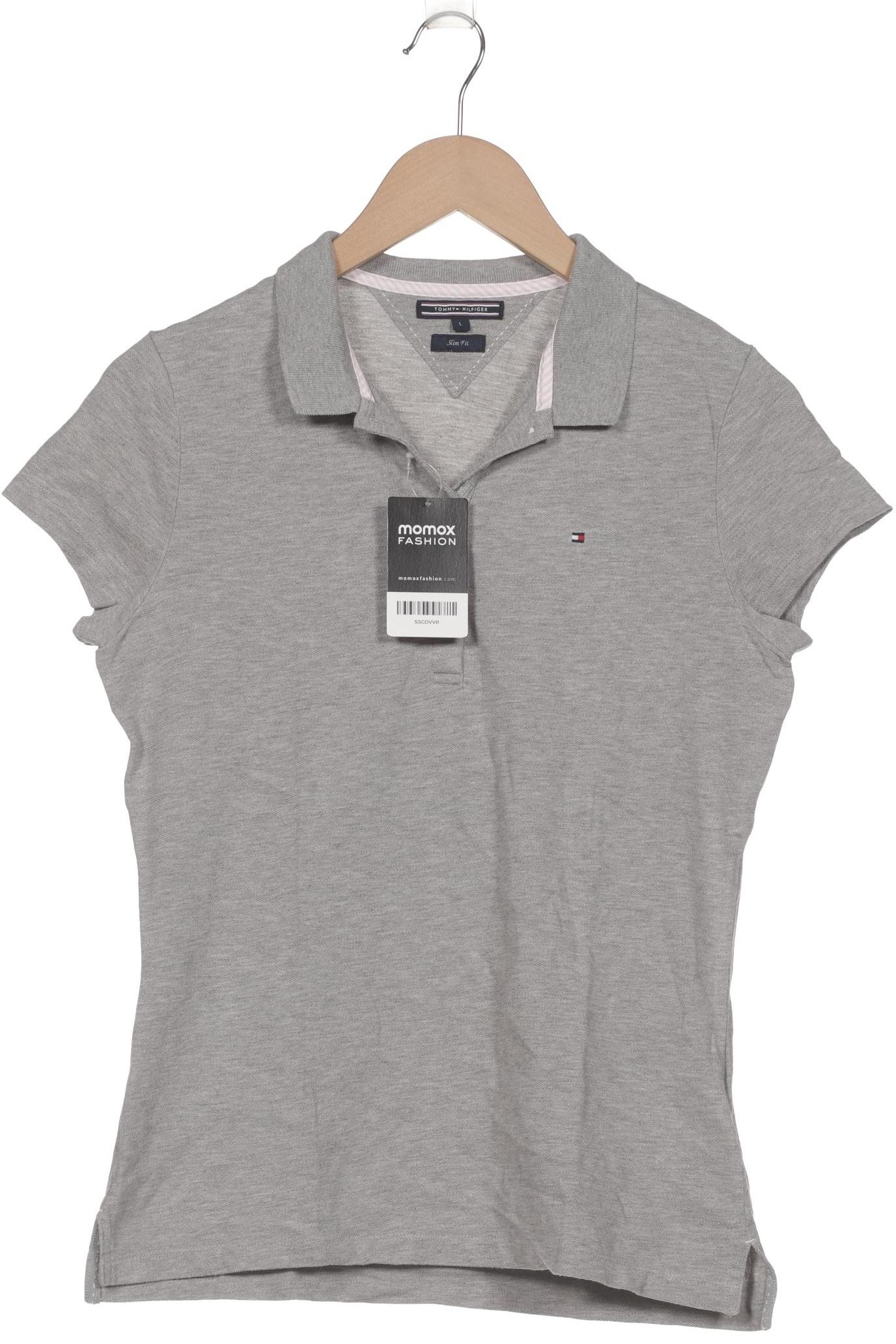 

Tommy Hilfiger Damen Poloshirt, grau, Gr. 42