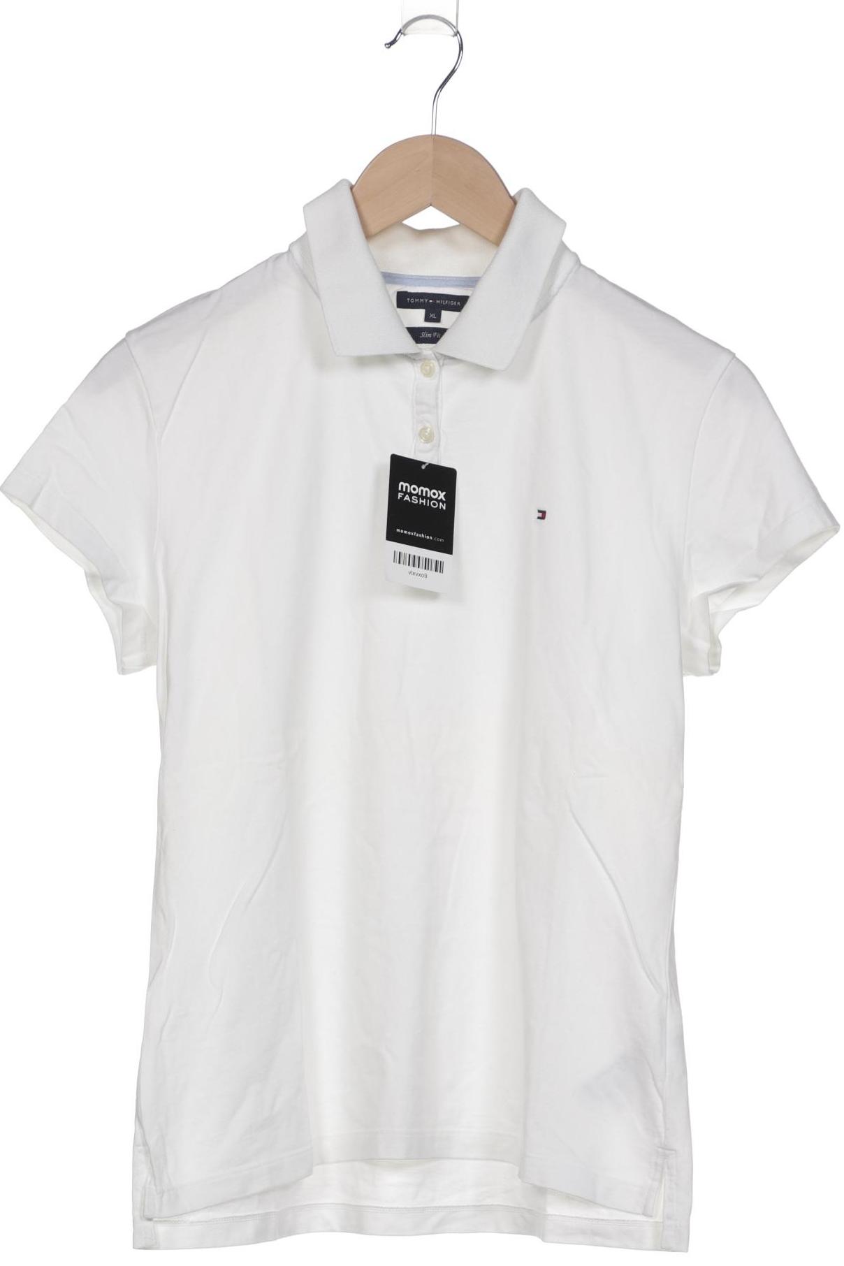 

Tommy Hilfiger Damen Poloshirt, weiß, Gr. 44