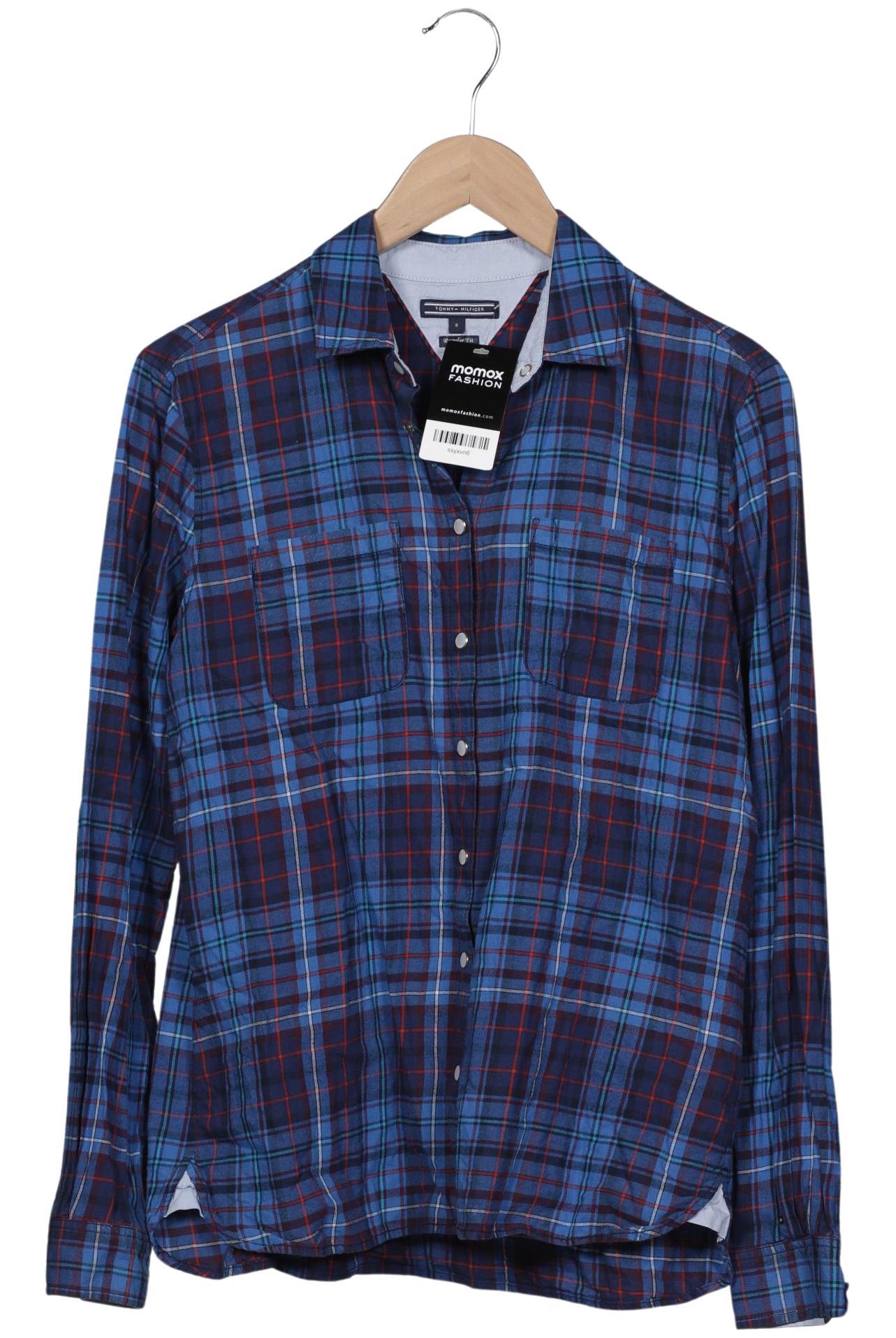 

Tommy Hilfiger Damen Bluse, blau, Gr. 8