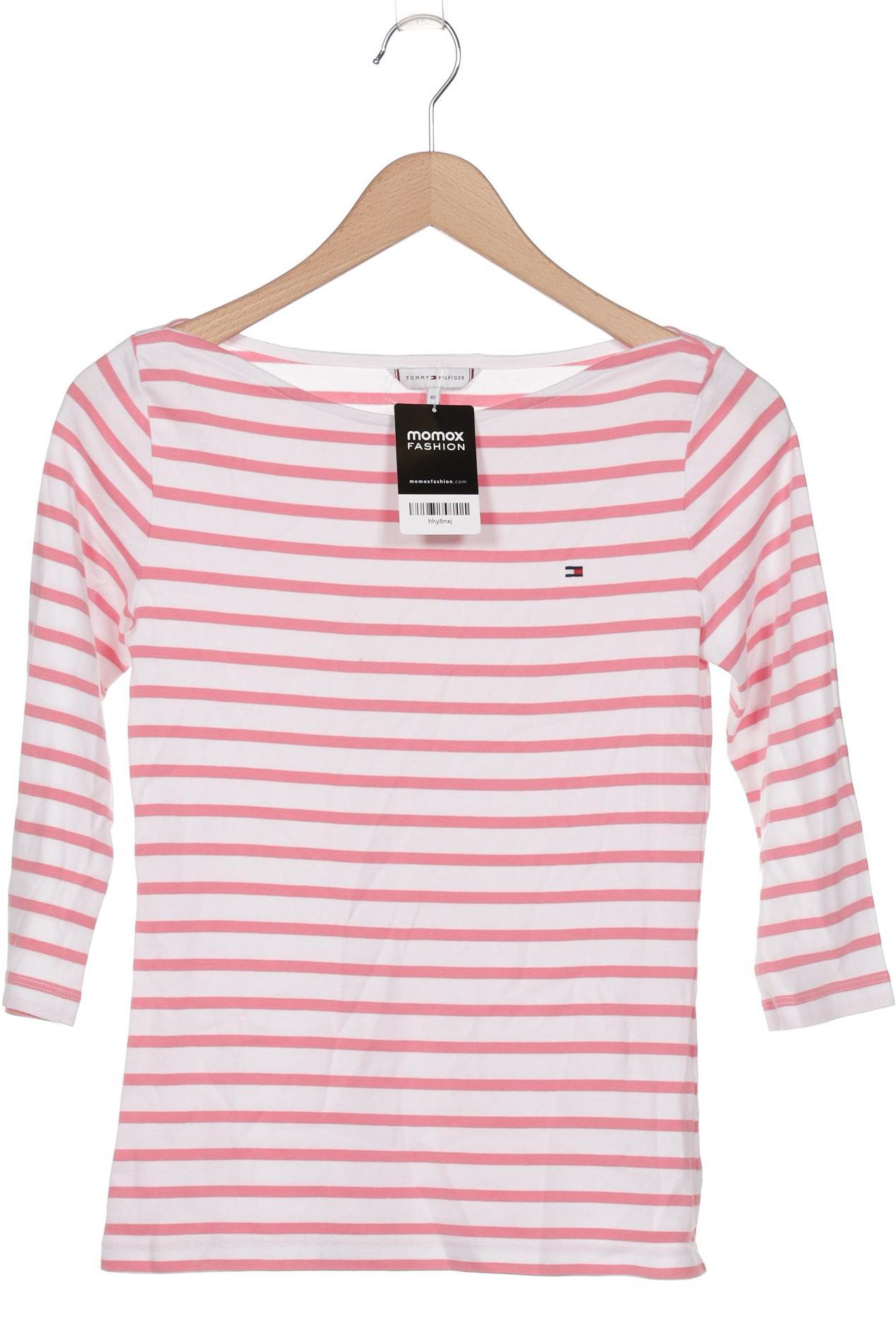 

Tommy Hilfiger Damen Langarmshirt, weiß, Gr. 34