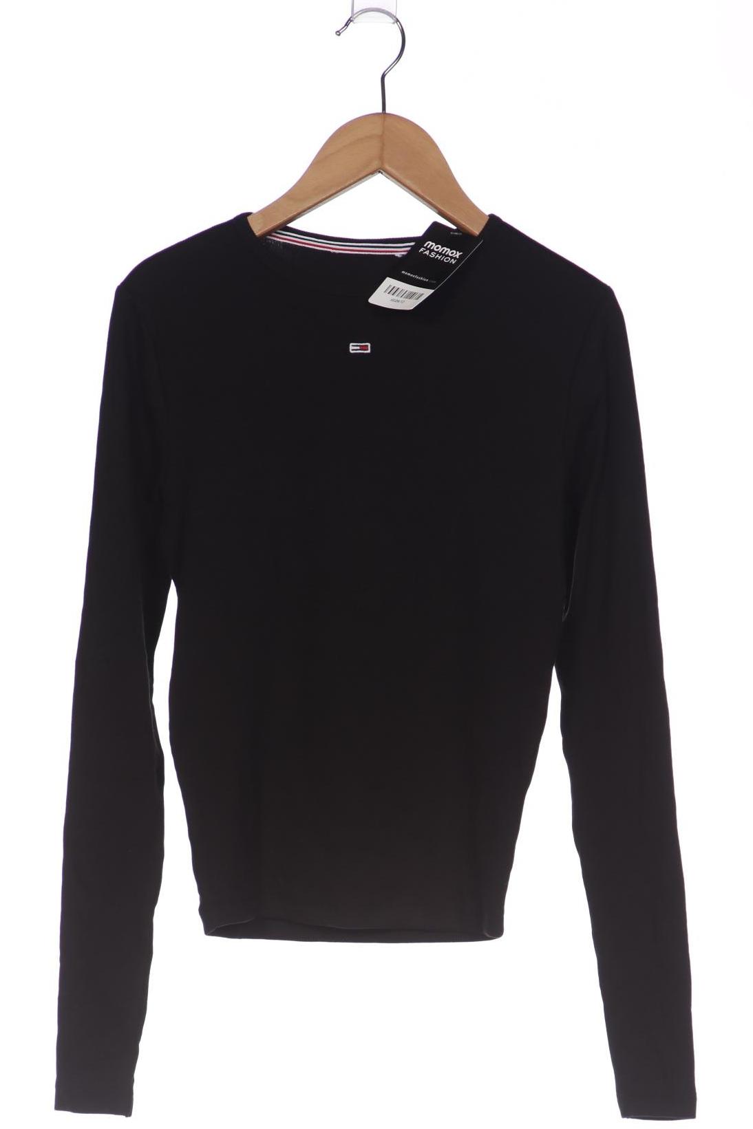 

Tommy Hilfiger Damen Langarmshirt, schwarz, Gr. 36