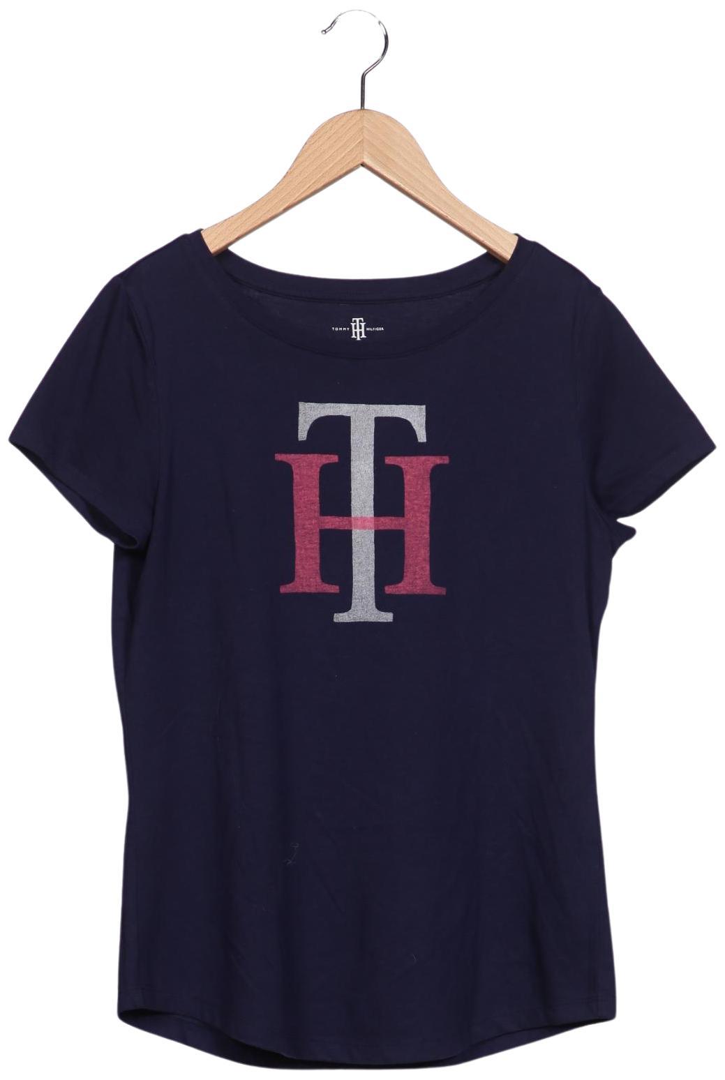

Tommy Hilfiger Damen T-Shirt, marineblau, Gr. 38