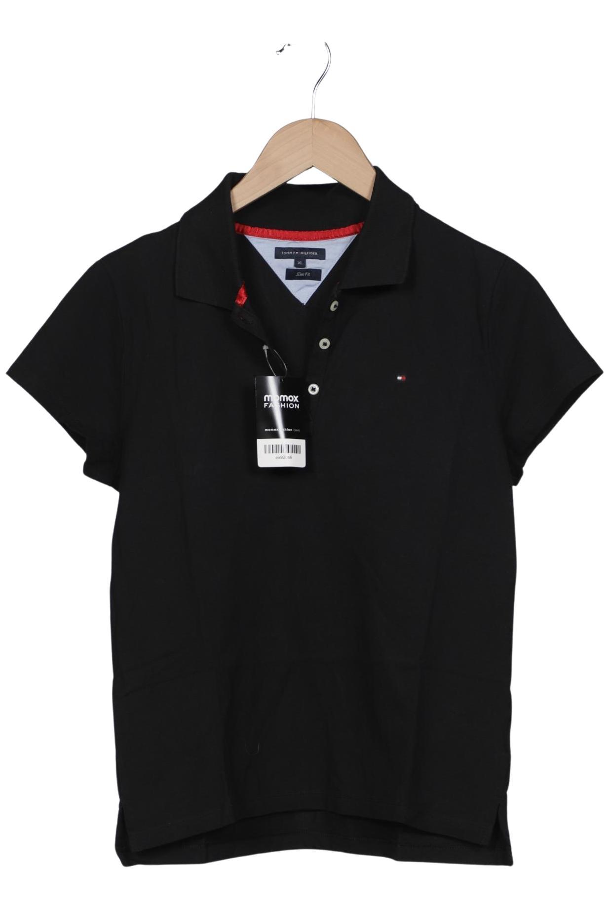

Tommy Hilfiger Damen Poloshirt, schwarz, Gr. 44