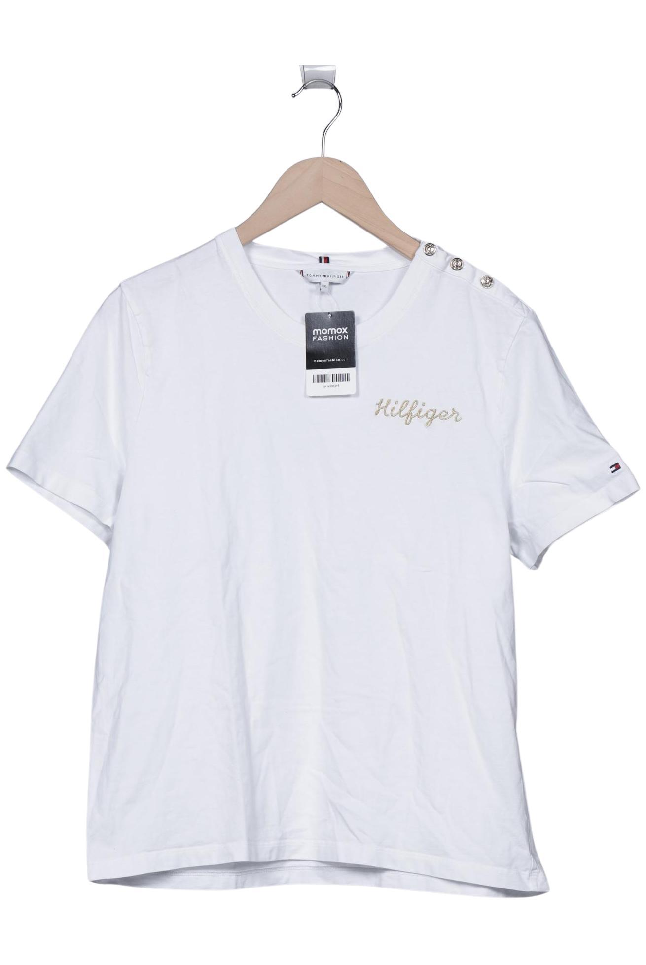 

Tommy Hilfiger Damen T-Shirt, weiß, Gr. 46