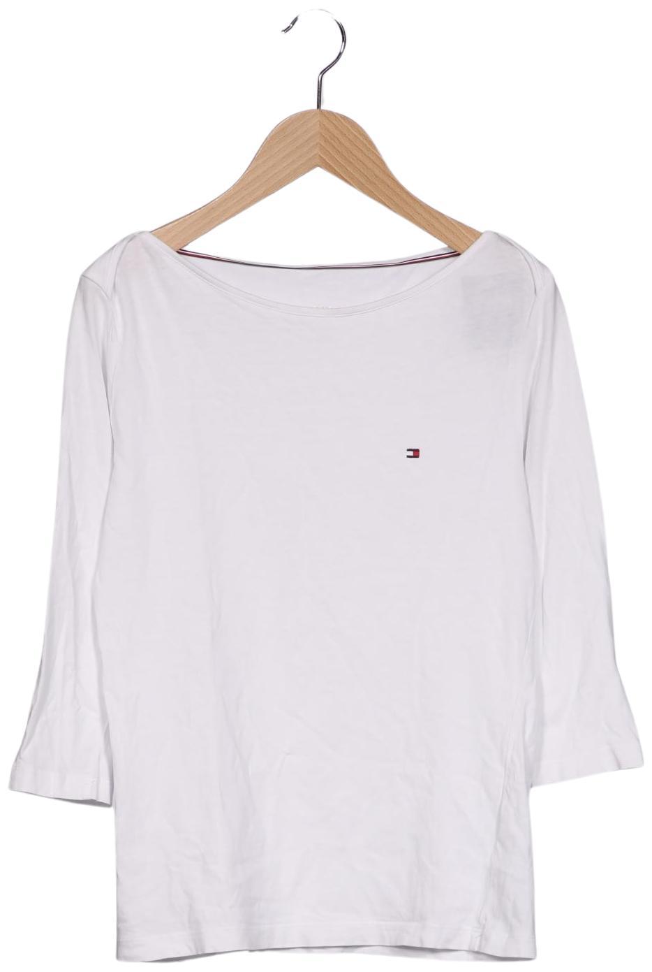 

Tommy Hilfiger Damen Langarmshirt, weiß, Gr. 34