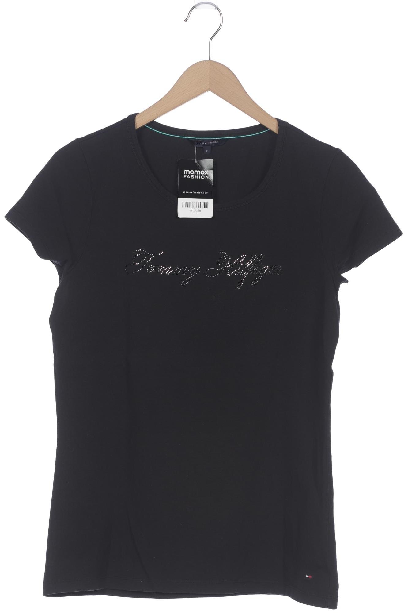 

Tommy Hilfiger Damen T-Shirt, schwarz, Gr. 44