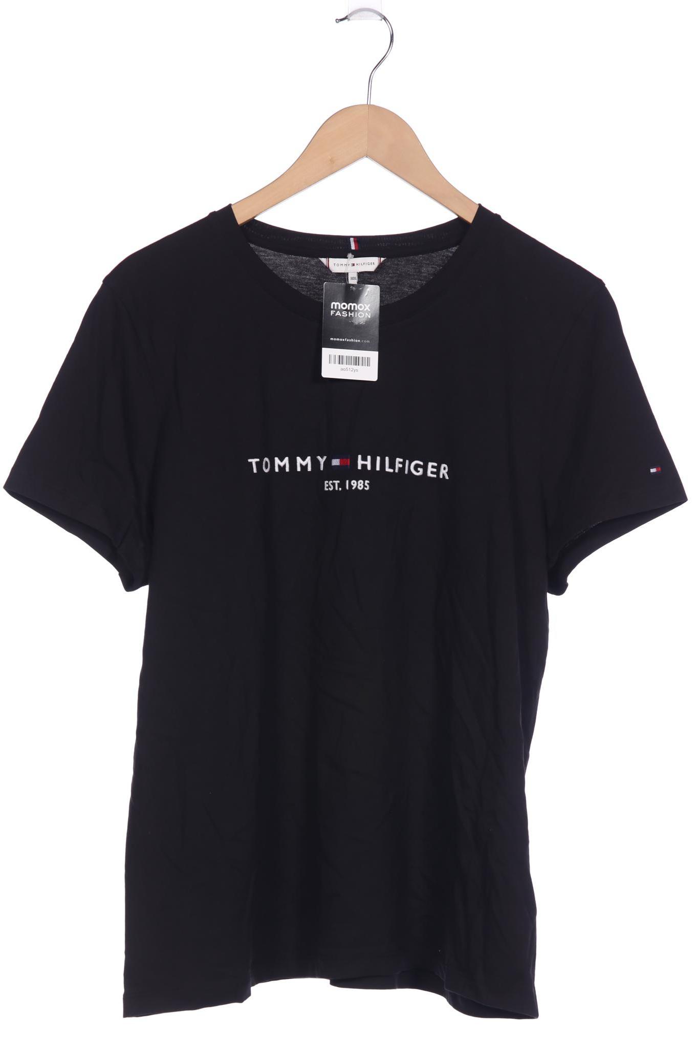 

Tommy Hilfiger Damen T-Shirt, schwarz, Gr. 48