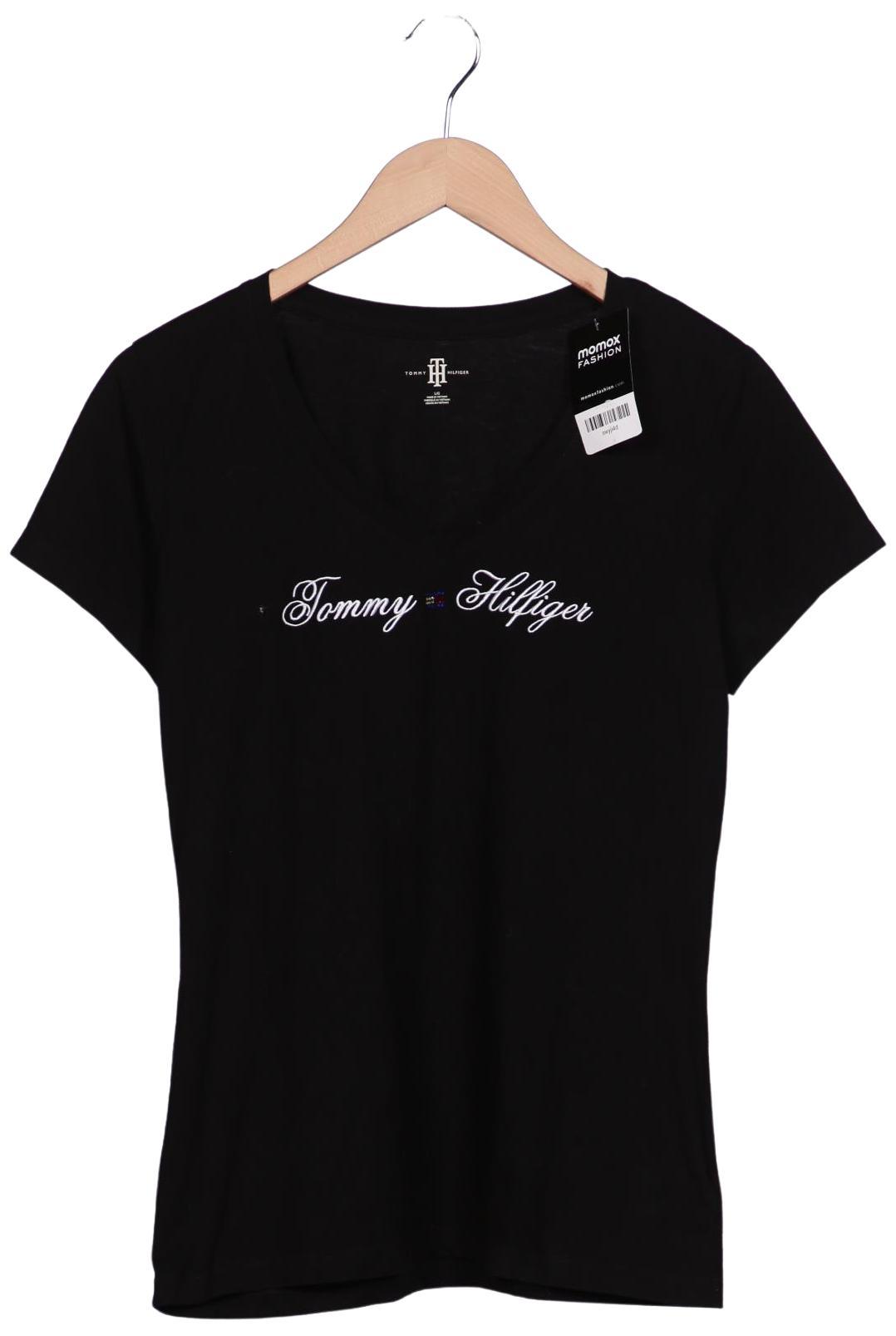

Tommy Hilfiger Damen T-Shirt, schwarz, Gr. 42