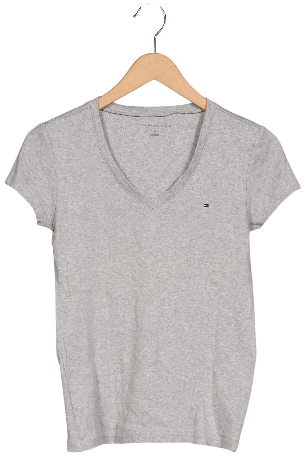 

Tommy Hilfiger Damen T-Shirt, grau, Gr. 36