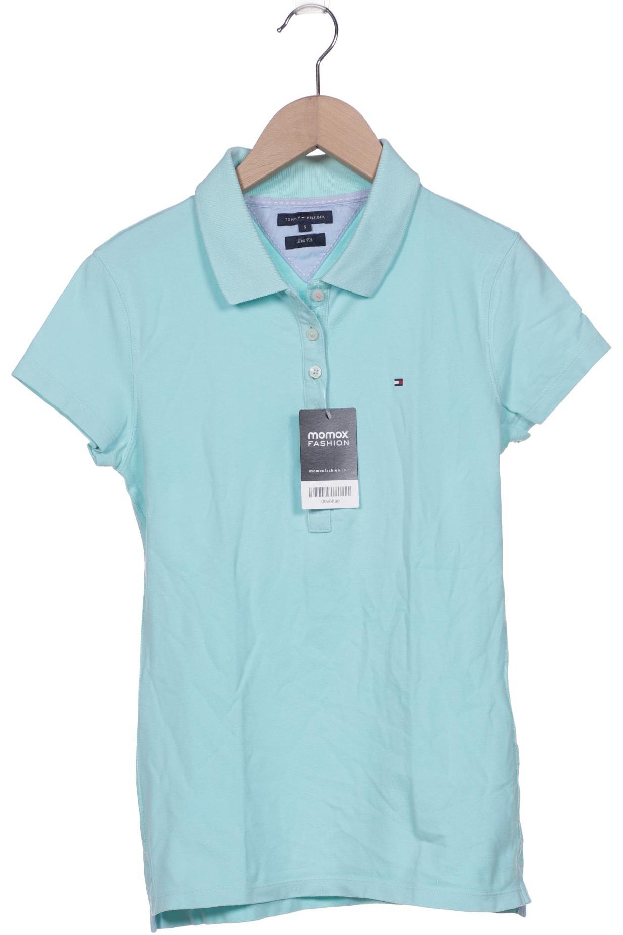 

Tommy Hilfiger Damen Poloshirt, türkis, Gr. 36