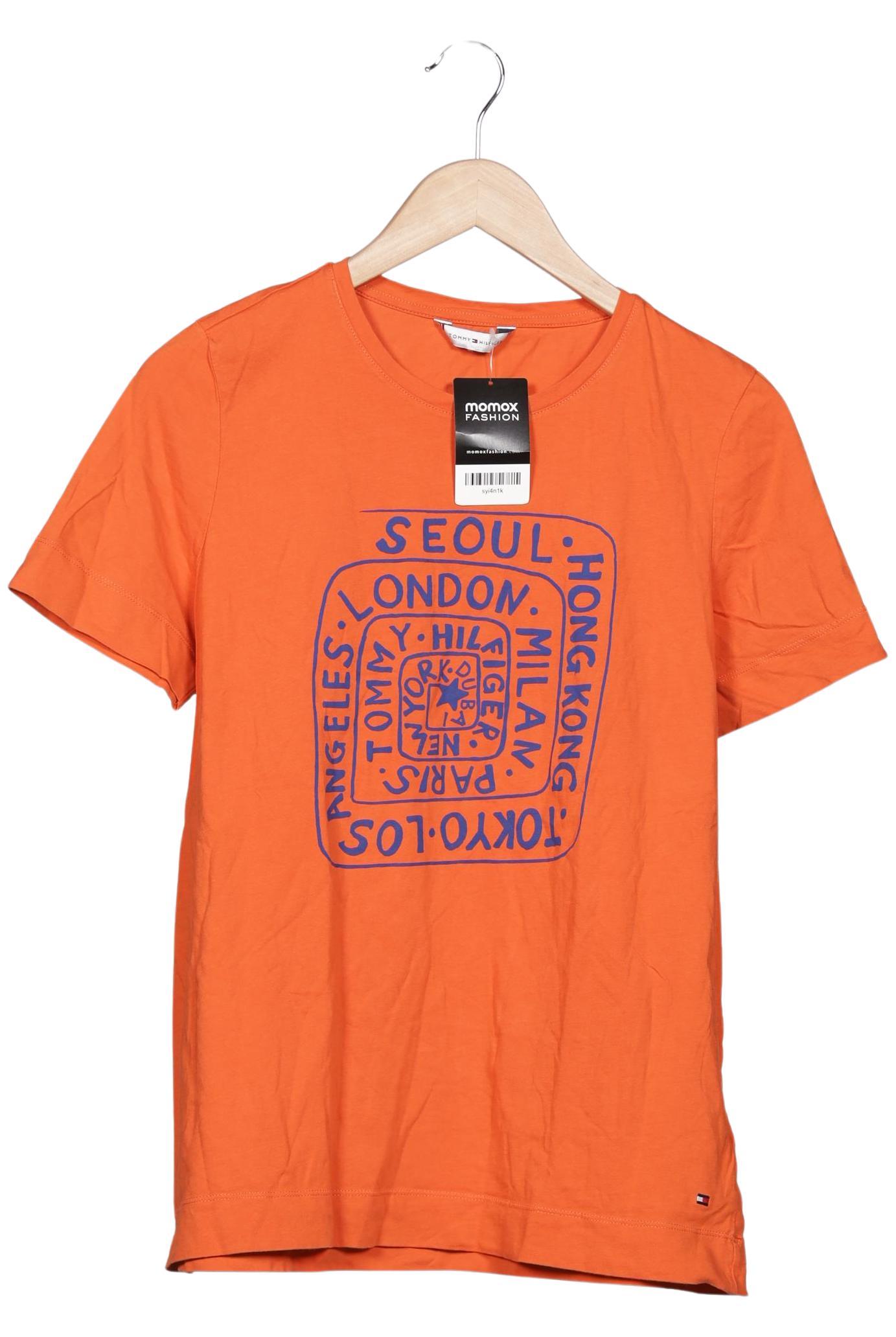

Tommy Hilfiger Damen T-Shirt, orange, Gr. 38