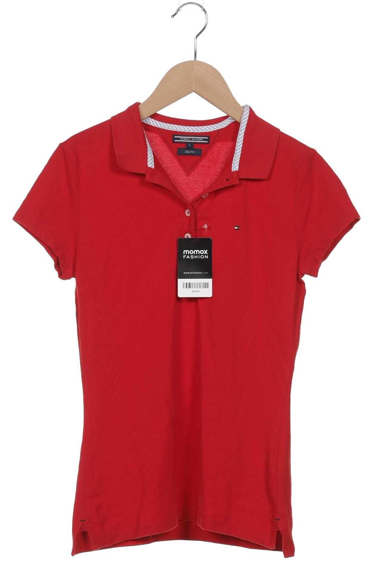 

Tommy Hilfiger Damen Poloshirt, rot, Gr. 36