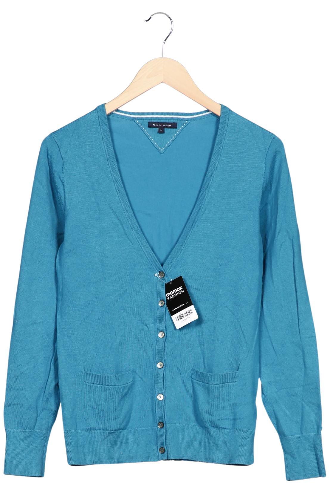 

Tommy Hilfiger Damen Strickjacke, hellblau, Gr. 38