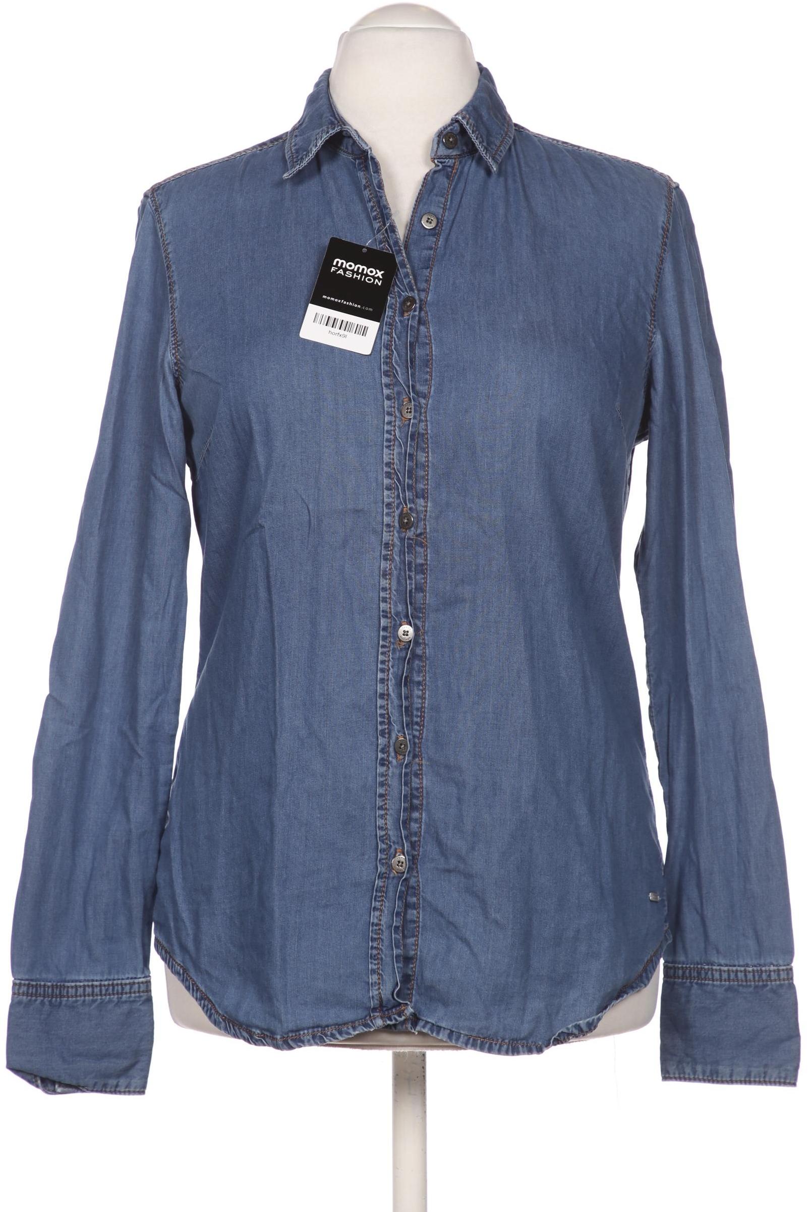 

Tommy Hilfiger Damen Bluse, blau, Gr. 10