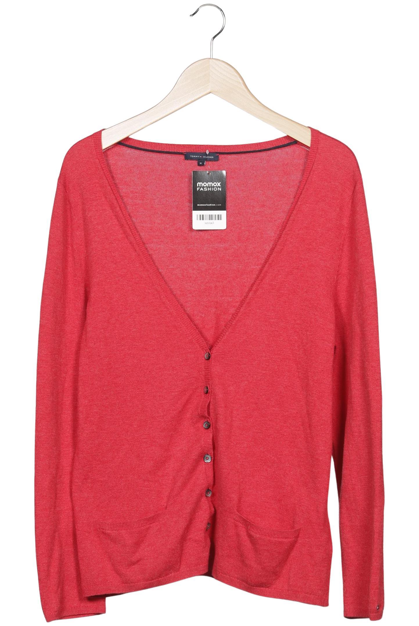 

Tommy Hilfiger Damen Strickjacke, rot, Gr. 44