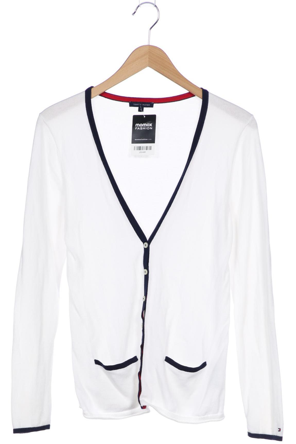 

Tommy Hilfiger Damen Strickjacke, weiß, Gr. 38