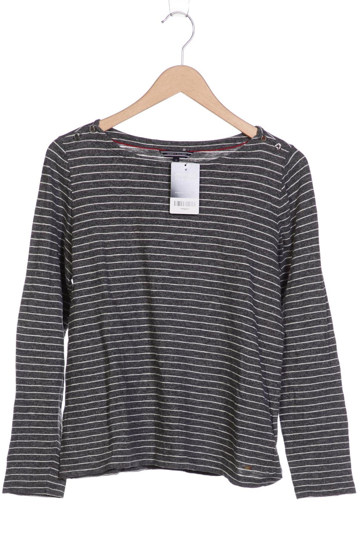 

Tommy Hilfiger Damen Langarmshirt, grau, Gr. 38