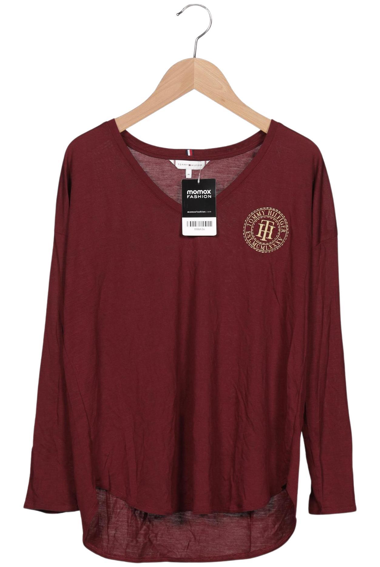 

Tommy Hilfiger Damen Langarmshirt, bordeaux, Gr. 38