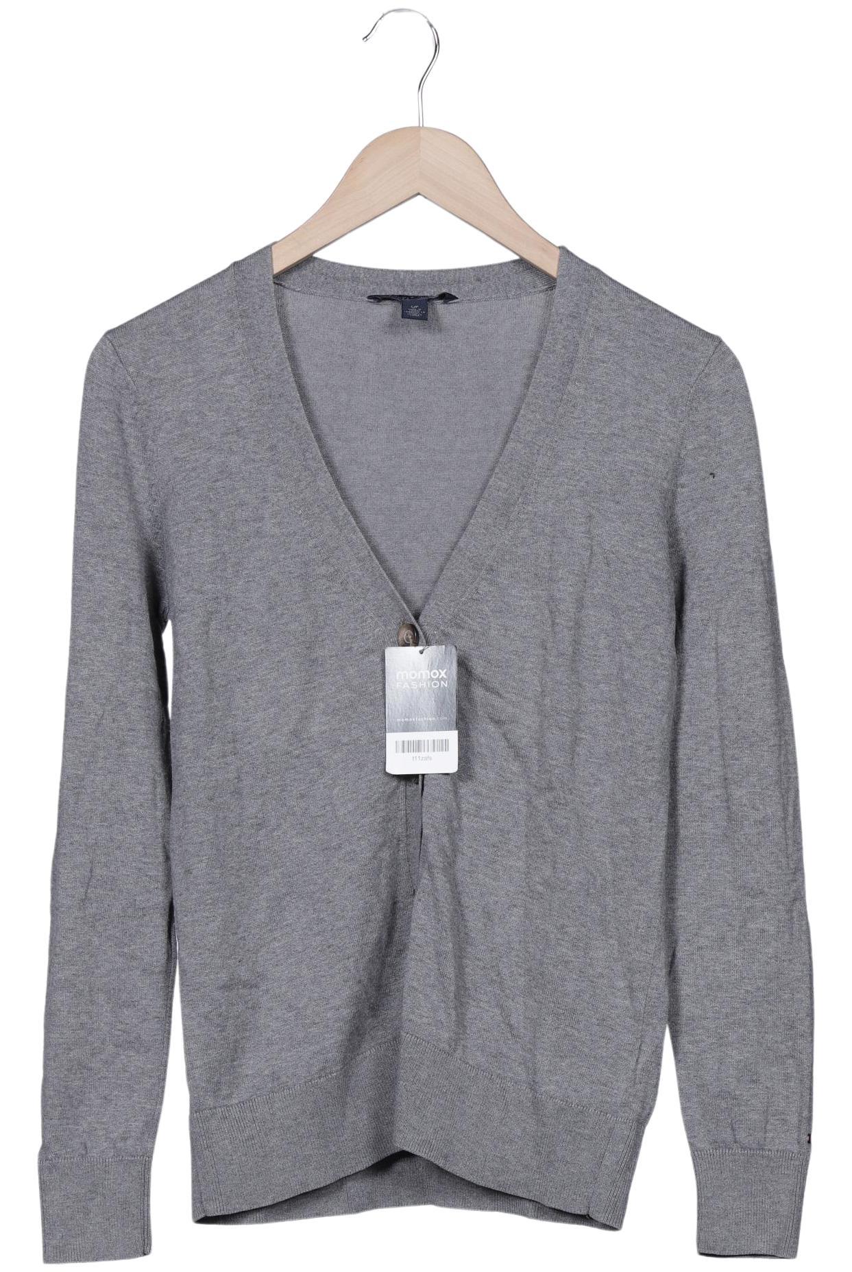 

Tommy Hilfiger Damen Strickjacke, grau, Gr. 36