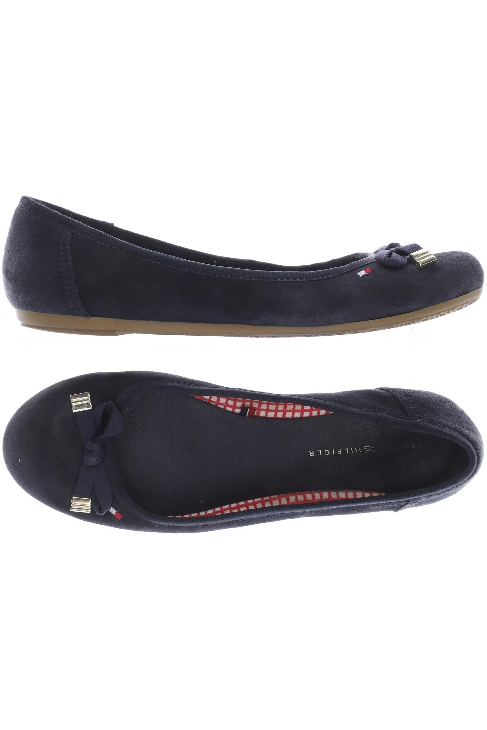 

Tommy Hilfiger Damen Ballerinas, marineblau