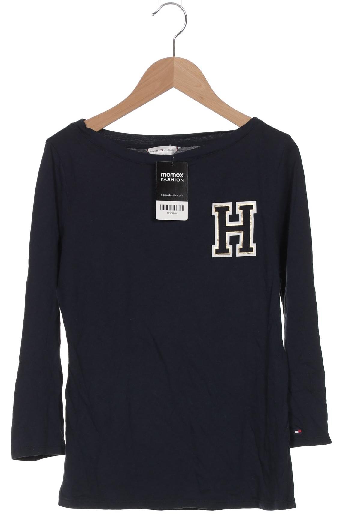 

Tommy Hilfiger Damen Langarmshirt, marineblau, Gr. 34