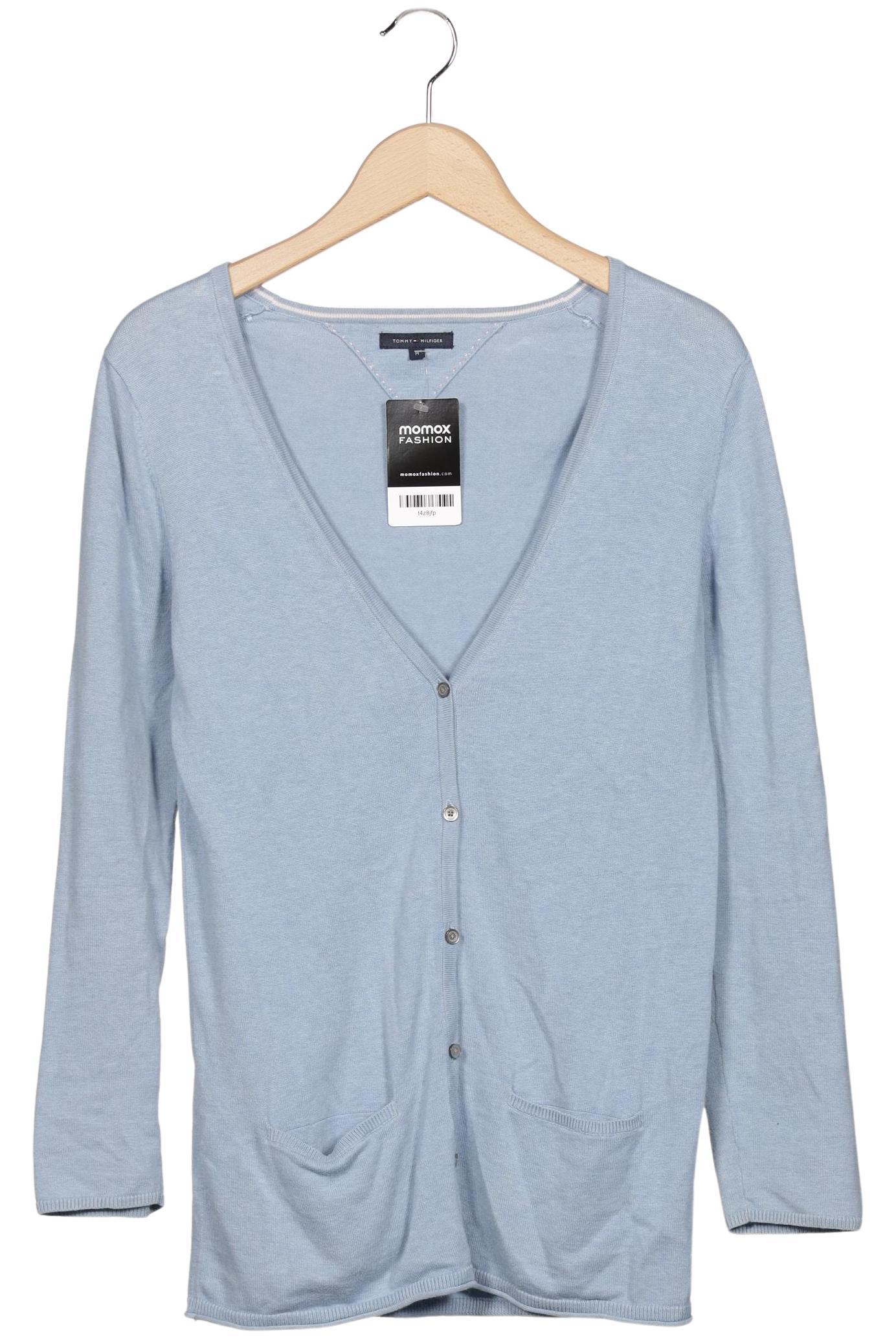 

Tommy Hilfiger Damen Strickjacke, hellblau, Gr. 38