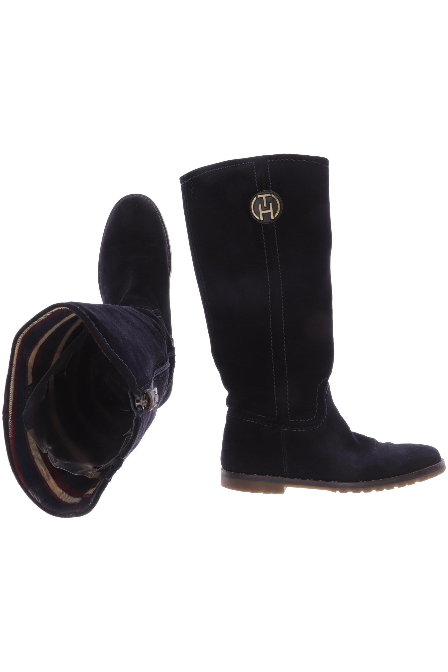 

Tommy Hilfiger Damen Stiefel, marineblau