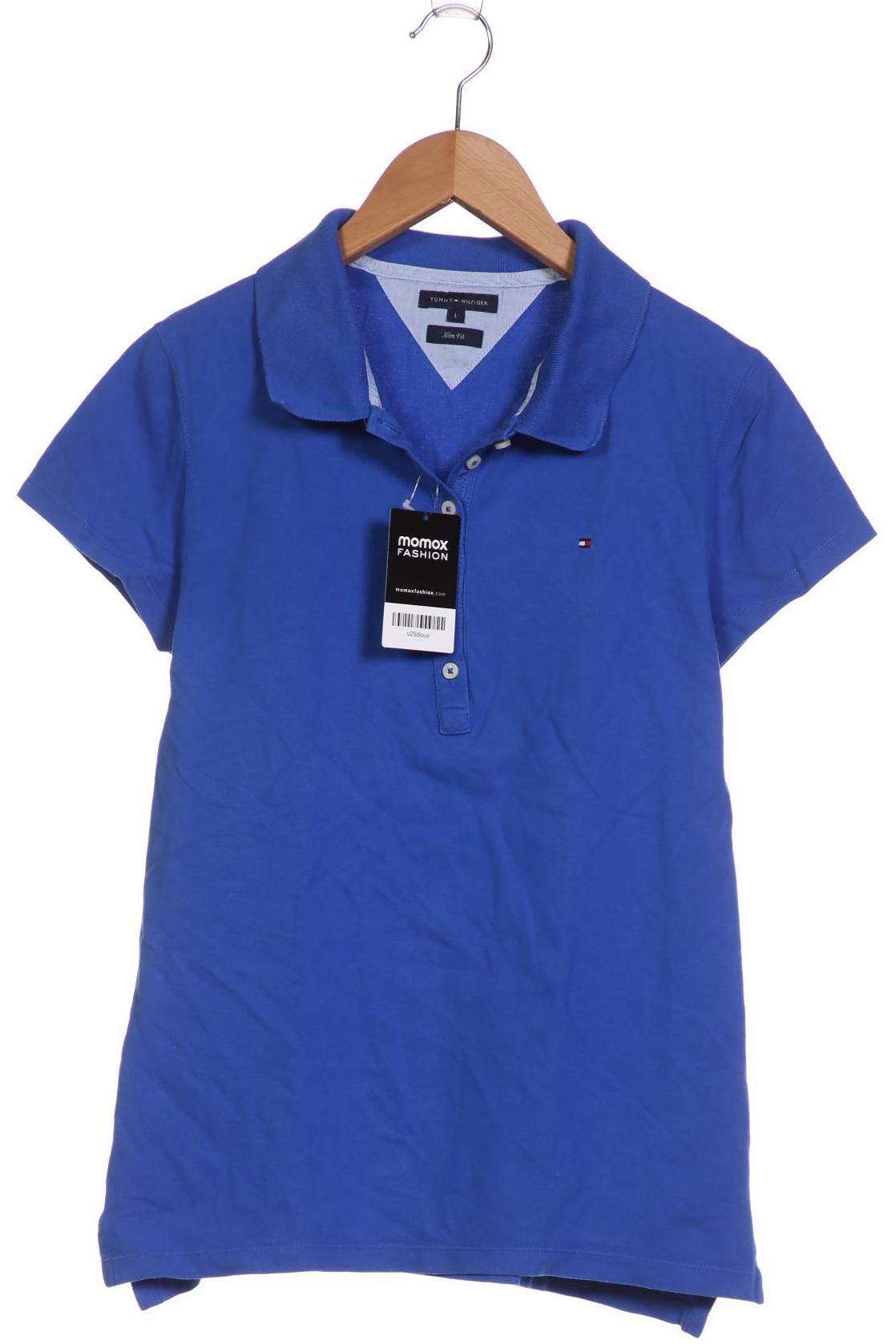 

Tommy Hilfiger Damen Poloshirt, blau, Gr. 42