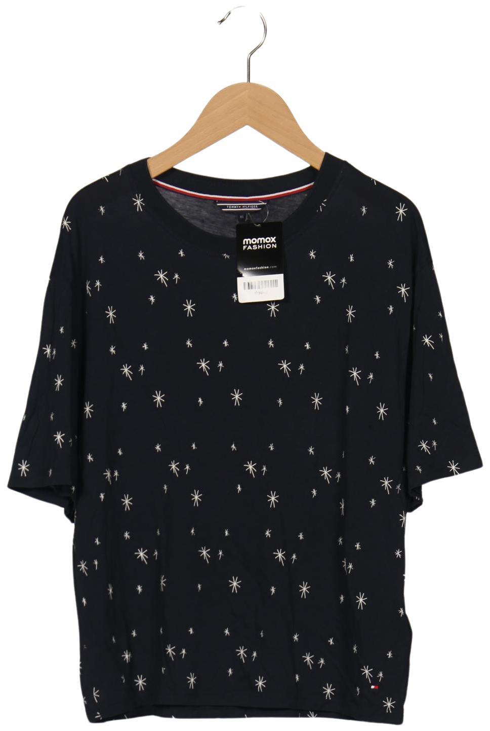 

Tommy Hilfiger Damen T-Shirt, marineblau, Gr. 34
