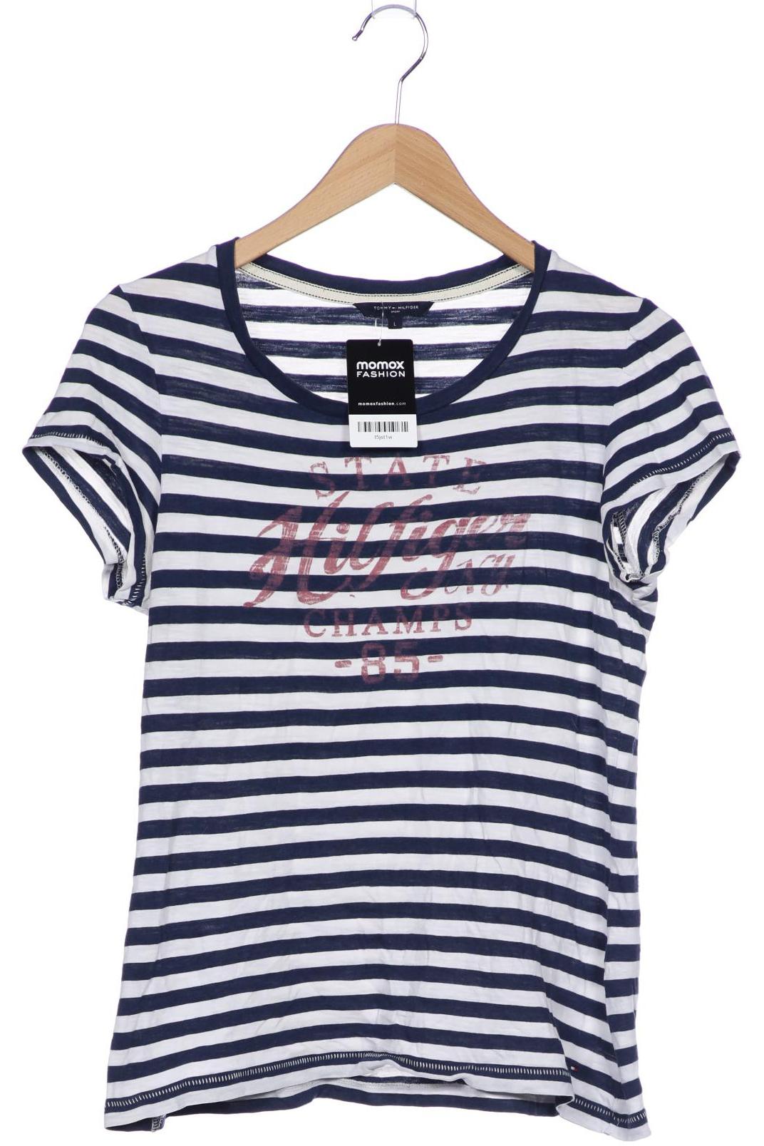 

Tommy Hilfiger Damen T-Shirt, marineblau, Gr. 42